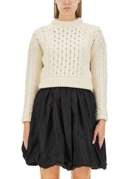 PATOU WOVEN SWEATER