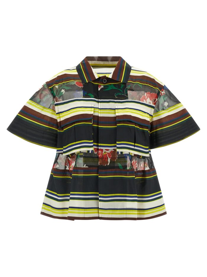 sacai 'pattern mix' shirt SACAI 'Pattern Mix' Shirt