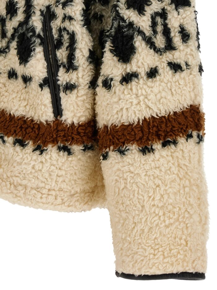 MARANT ETOILE Patterned 'Lijka' Coat