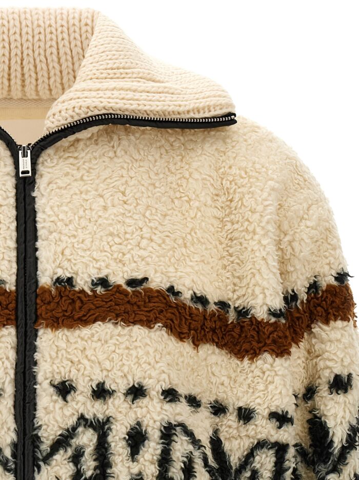 MARANT ETOILE Patterned 'Lijka' Coat