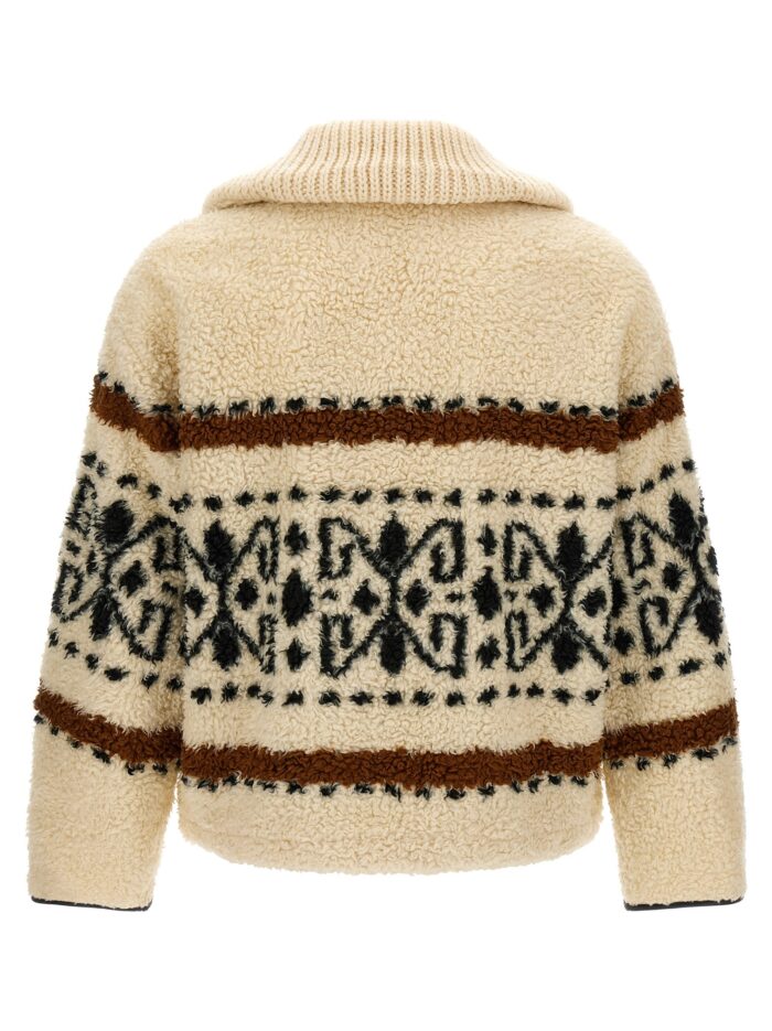 MARANT ETOILE Patterned 'Lijka' Coat