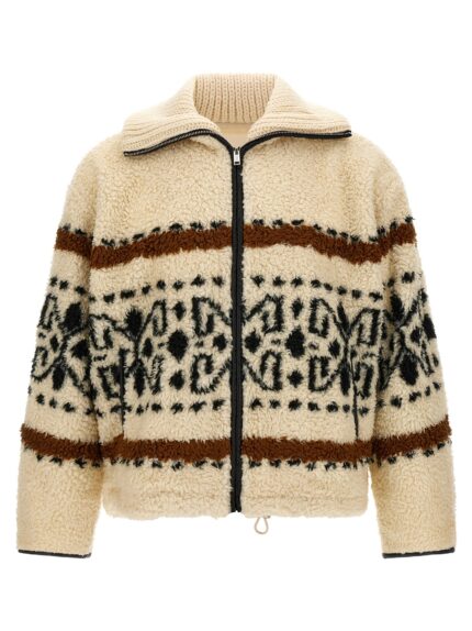 MARANT ETOILE Patterned 'Lijka' Coat