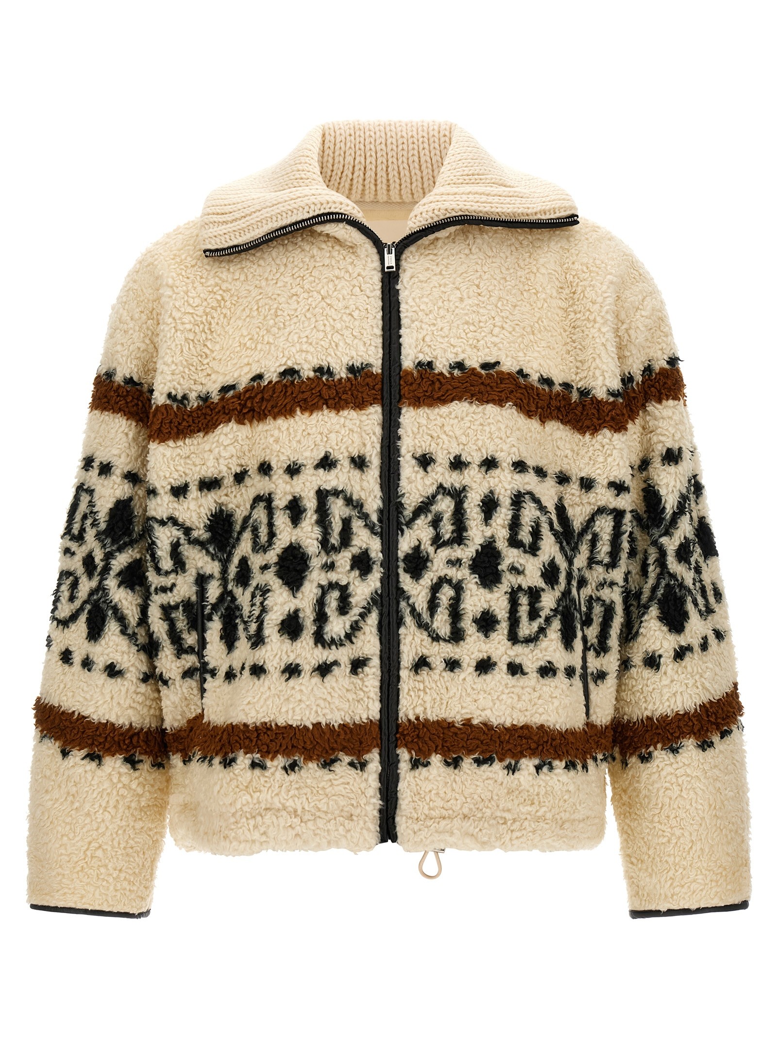 MARANT ETOILE Patterned 'Lijka' Coat