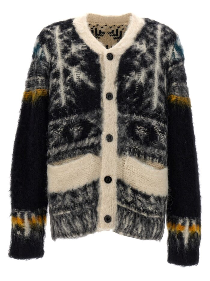 sacai patterned sweater SACAI Patterned Sweater