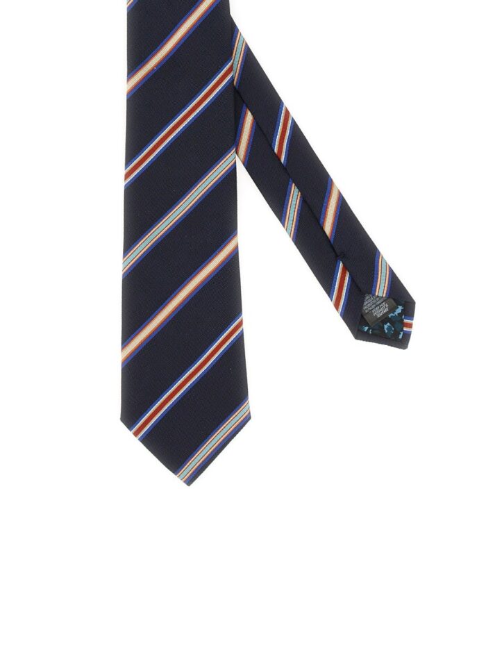 PAUL SMITH "CONTRAST STRIPE" TIE