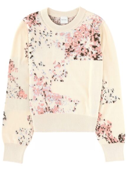 PAUL SMITH COTTON AND MOHAIR BLEND SWEATER