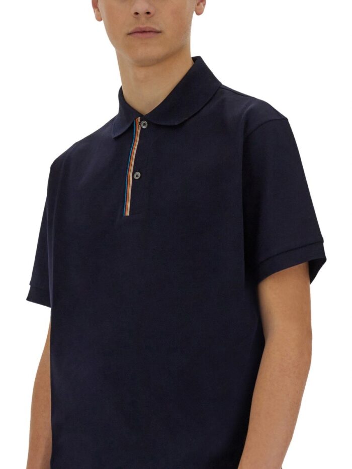 PAUL SMITH COTTON PIQUE POLO