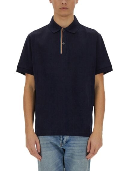PAUL SMITH COTTON PIQUE POLO