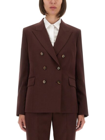 PAUL SMITH DOUBLE-BREASTED WOOL BLAZER