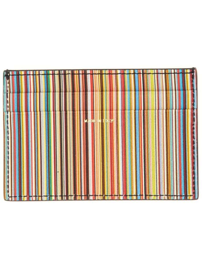 PAUL SMITH DPP - CARD HOLDER "SIGNATURE STRIPE"