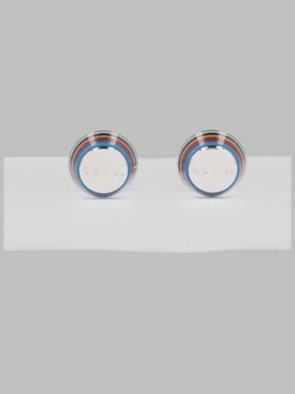PAUL SMITH GEMELLI "SIGNATURE STRIPE" CON LOGO