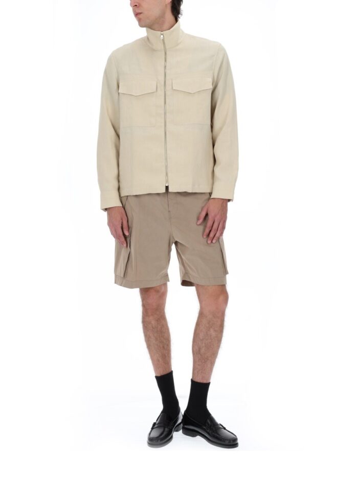 PAUL SMITH GIACCA "OVERSHIRT" CON ZIP