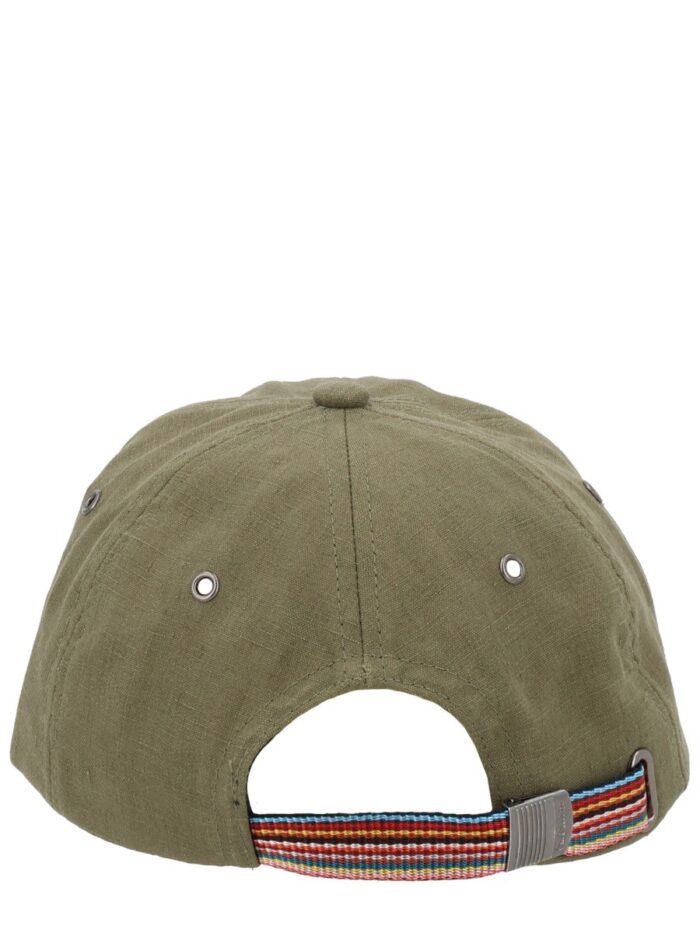 PAUL SMITH LINEN BASEBALL CAP