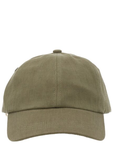 PAUL SMITH LINEN BASEBALL CAP