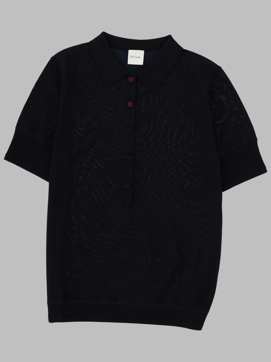 PAUL SMITH MAGLIA POLO IN LANA MERINO