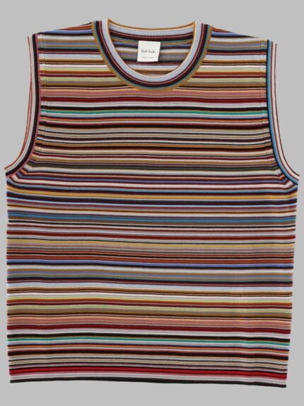 PAUL SMITH MAGLIA SMANICATA "SIGNATURE STRIPE"