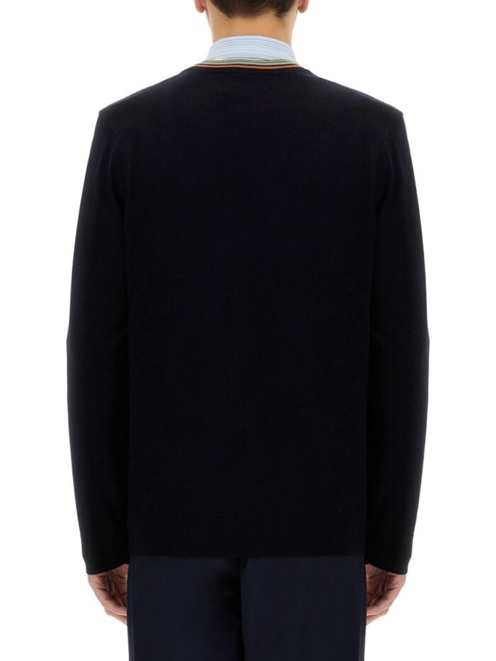 PAUL SMITH MERINO WOOL CARDIGAN