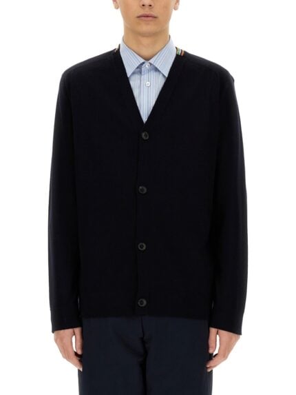 PAUL SMITH MERINO WOOL CARDIGAN