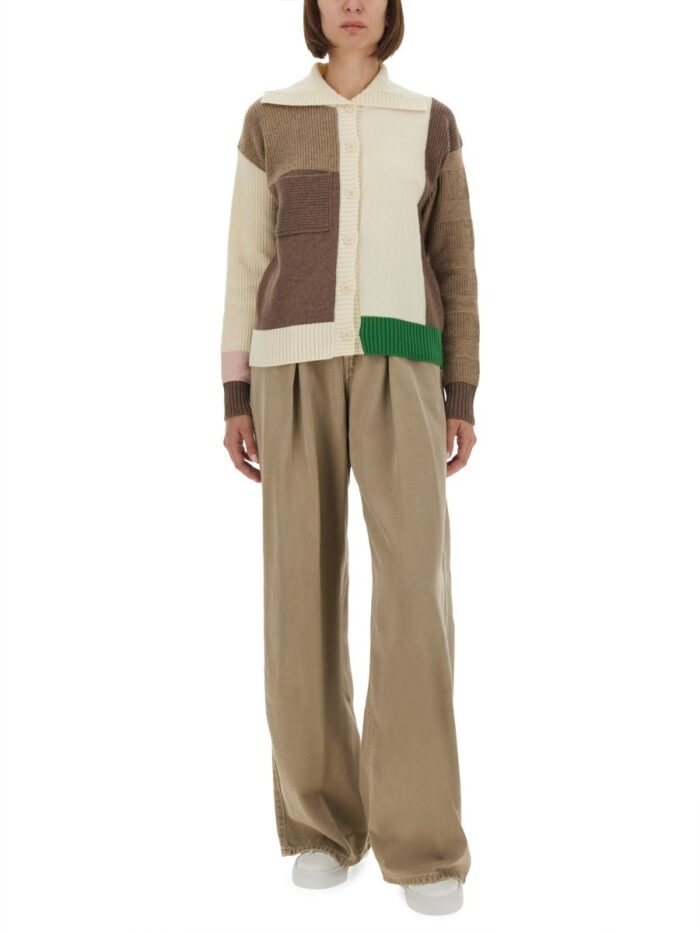 PAUL SMITH PATCHWORK CARDIGAN