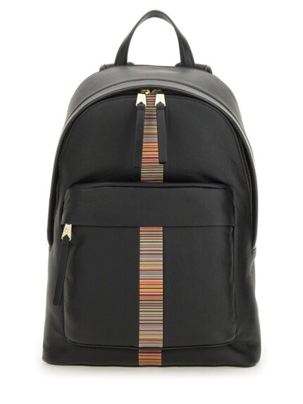 PAUL SMITH "SIGNATURE STRIPE" BACKPACK