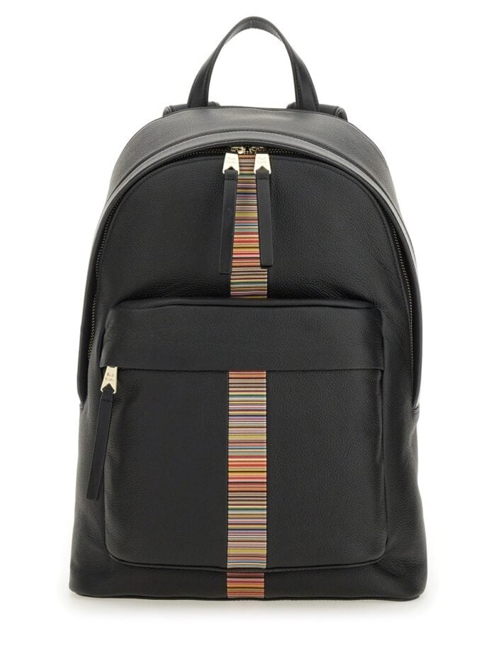 PAUL SMITH "SIGNATURE STRIPE" BACKPACK