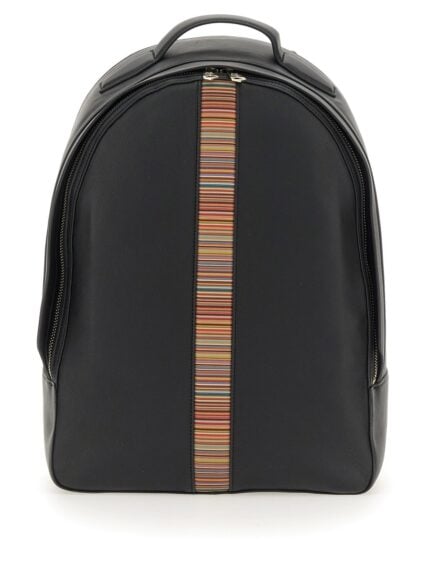Paul Smith SIGNATURE STRIPE BACKPACK
