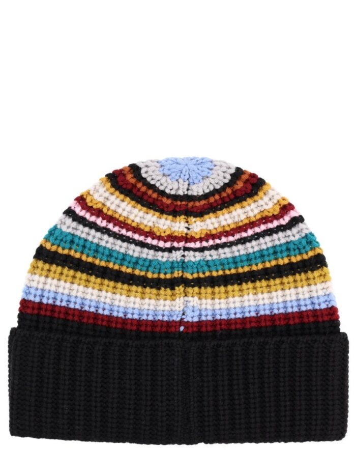 paul smith "signature stripe" beanie PAUL SMITH "SIGNATURE STRIPE" BEANIE