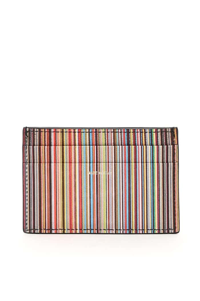 PAUL SMITH Signature Stripe Cardholder