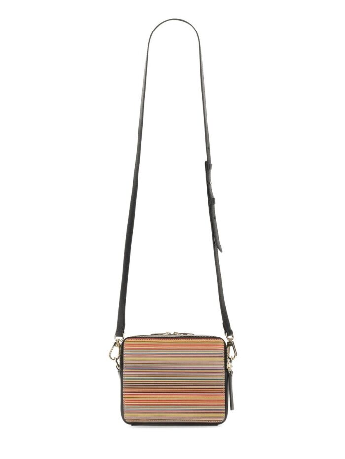 PAUL SMITH "SIGNATURE STRIPE" SHOULDER BAG