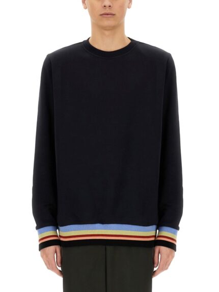 PAUL SMITH SIGNATURE STRIPE SWEATSHIRT