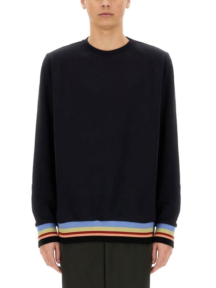 PAUL SMITH SIGNATURE STRIPE SWEATSHIRT
