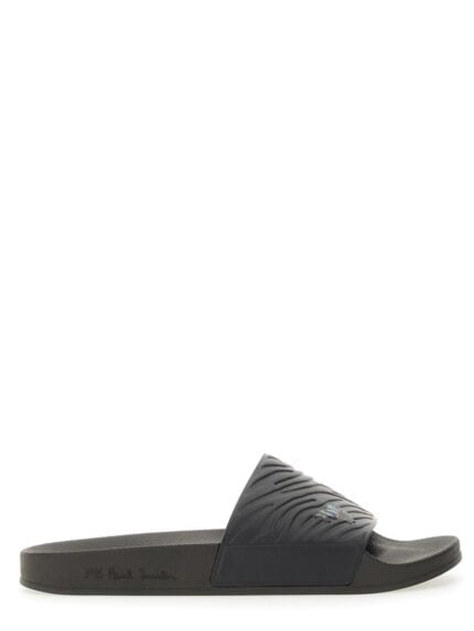 PAUL SMITH SLIDE SANDAL "ZEBRA"