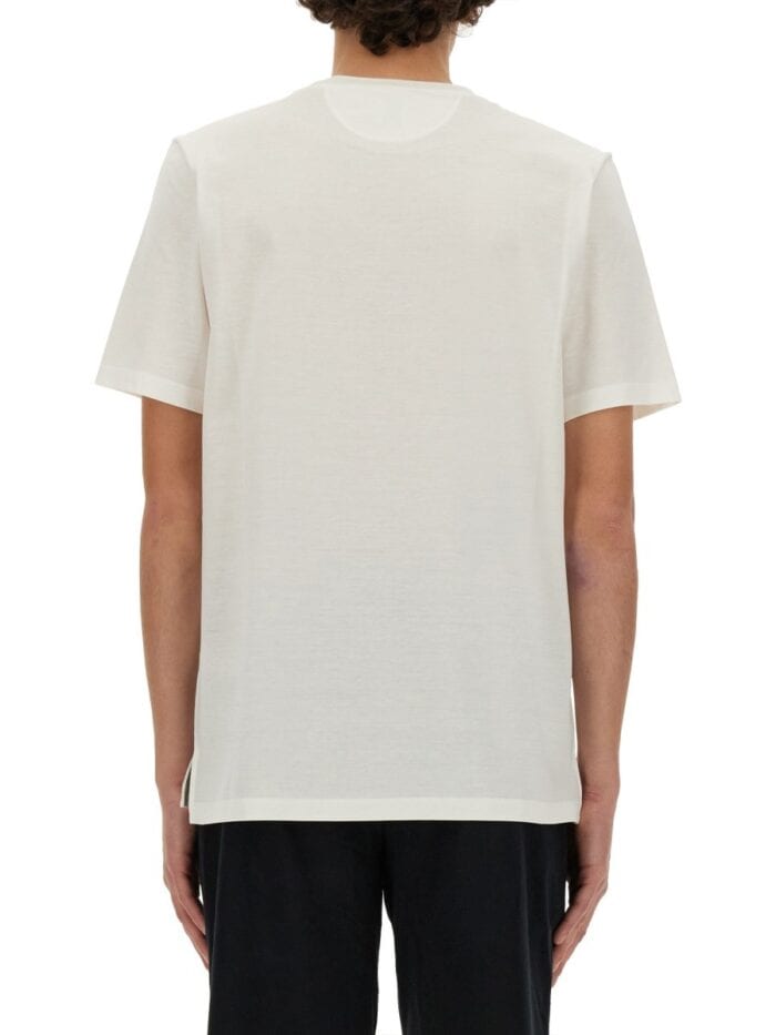 PAUL SMITH STRIPES LOGO POCKET T-SHIRT