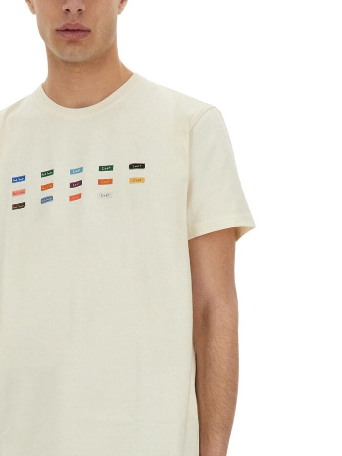 PAUL SMITH T-SHIRT WITH PRINT