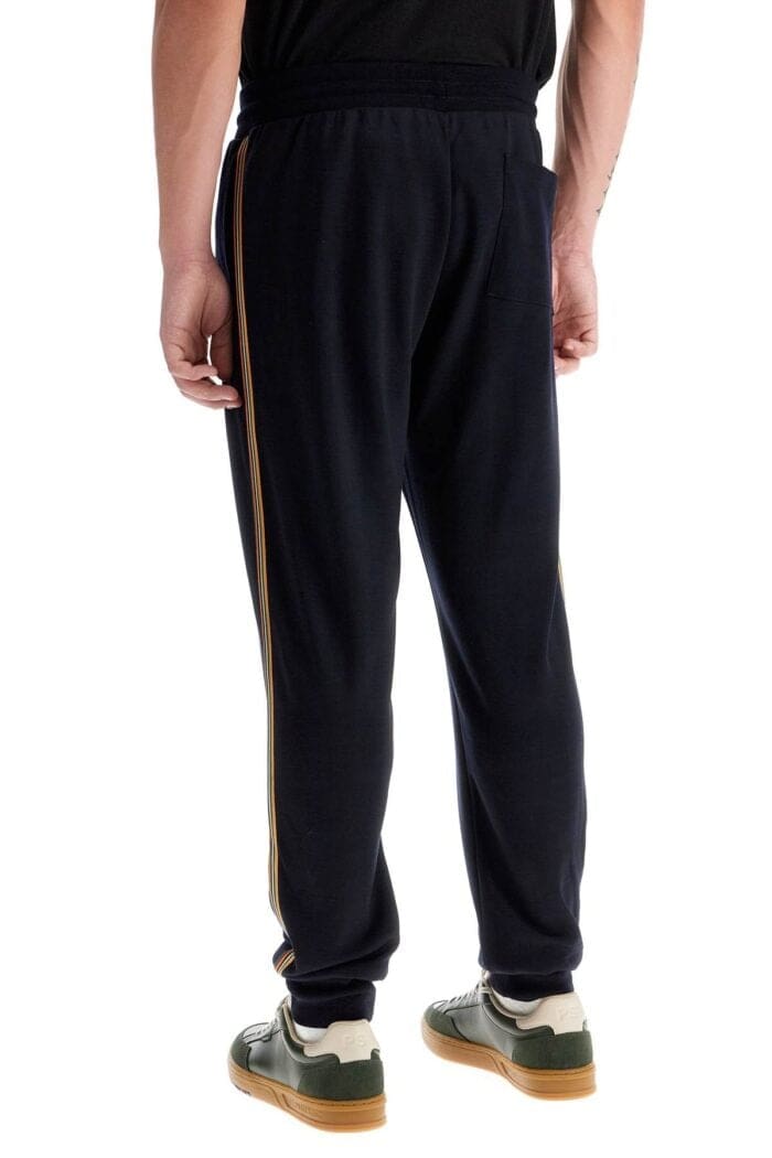 PAUL SMITH Wool Jersey Joggers For Comfortable