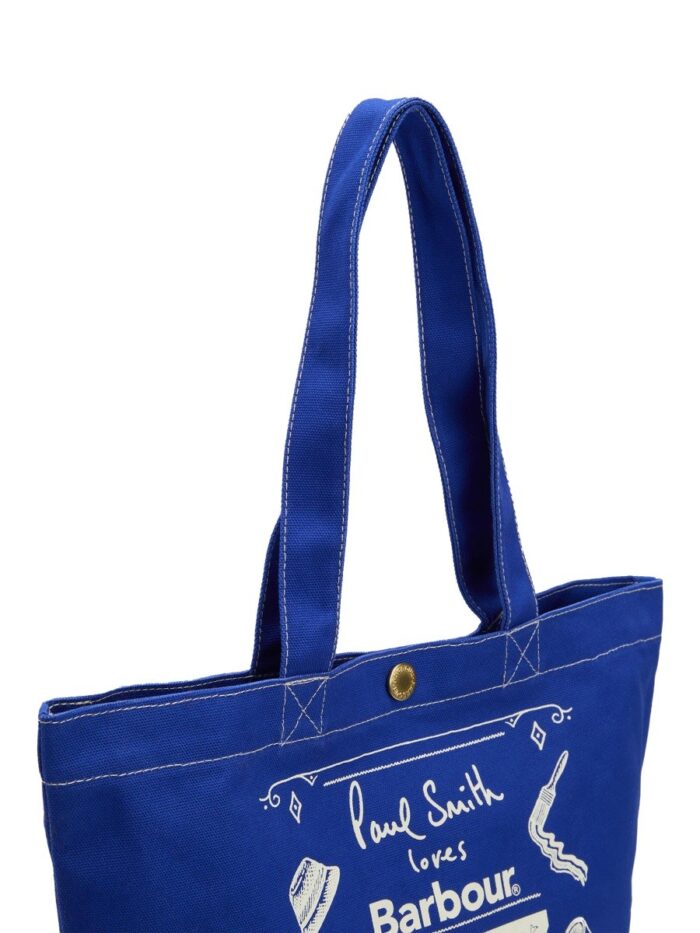 PAUL SMITH X BARBOUR "BESTINSH" TOTE BAG