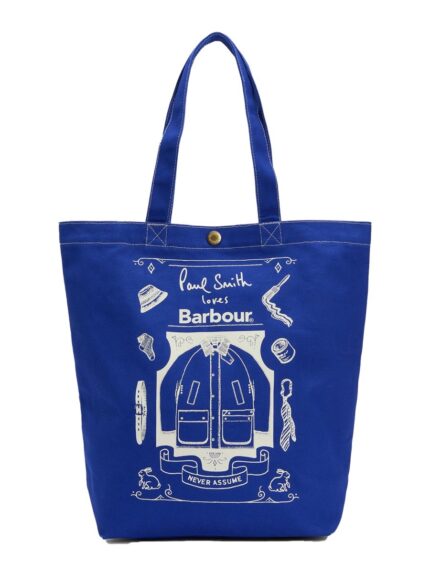 PAUL SMITH X BARBOUR "BESTINSH" TOTE BAG