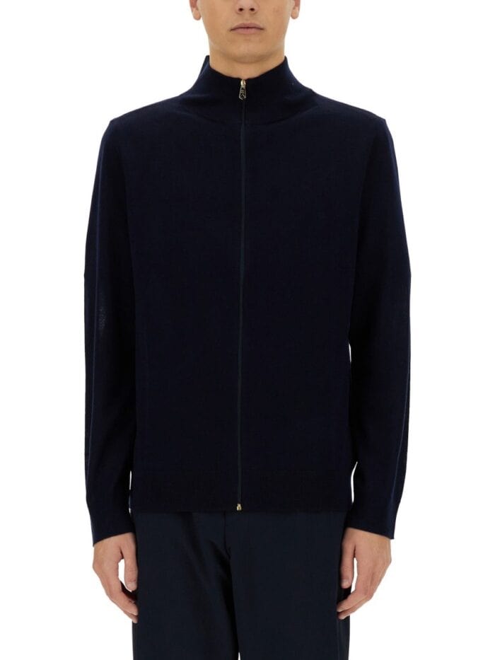 PAUL SMITH ZIPPERED CARDIGAN