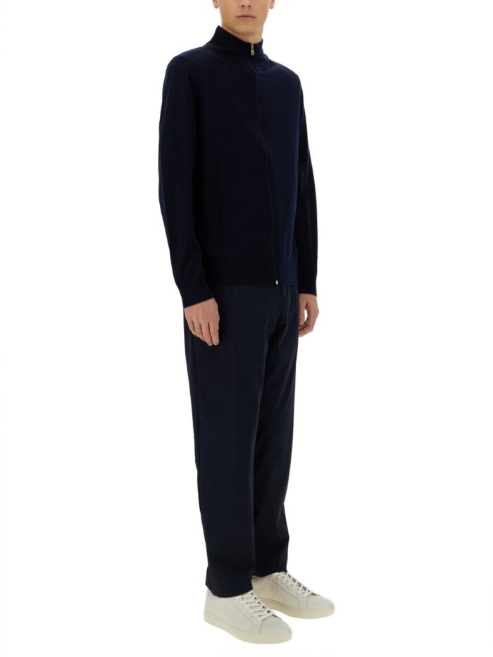 PAUL SMITH ZIPPERED CARDIGAN
