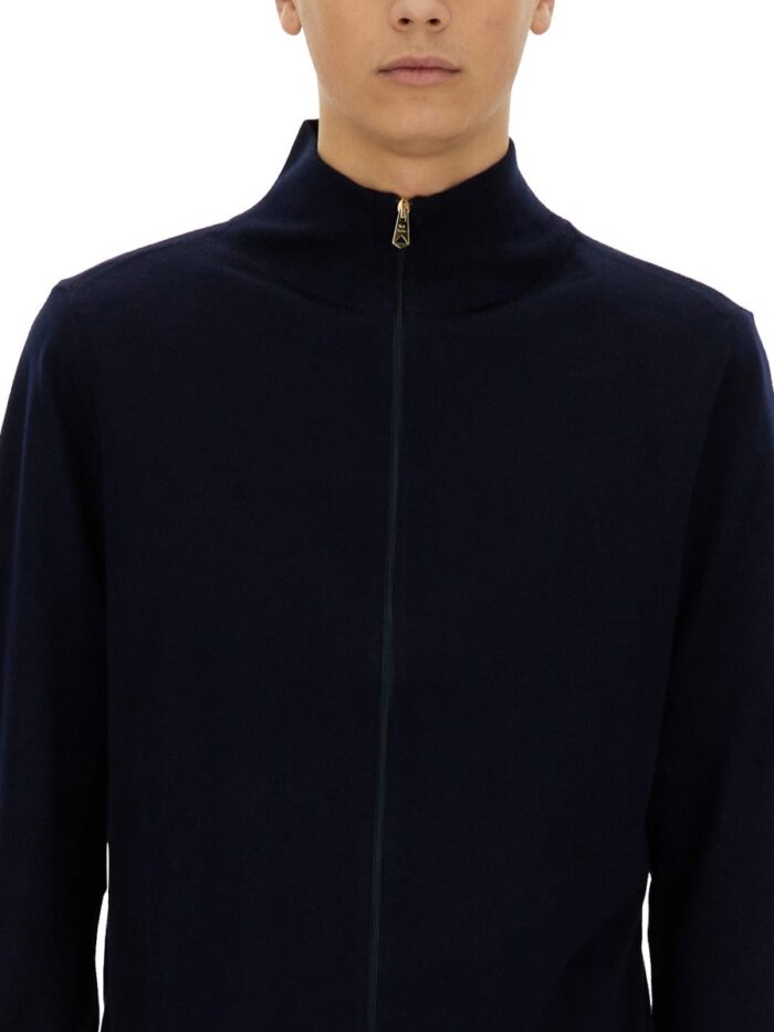 PAUL SMITH ZIPPERED CARDIGAN