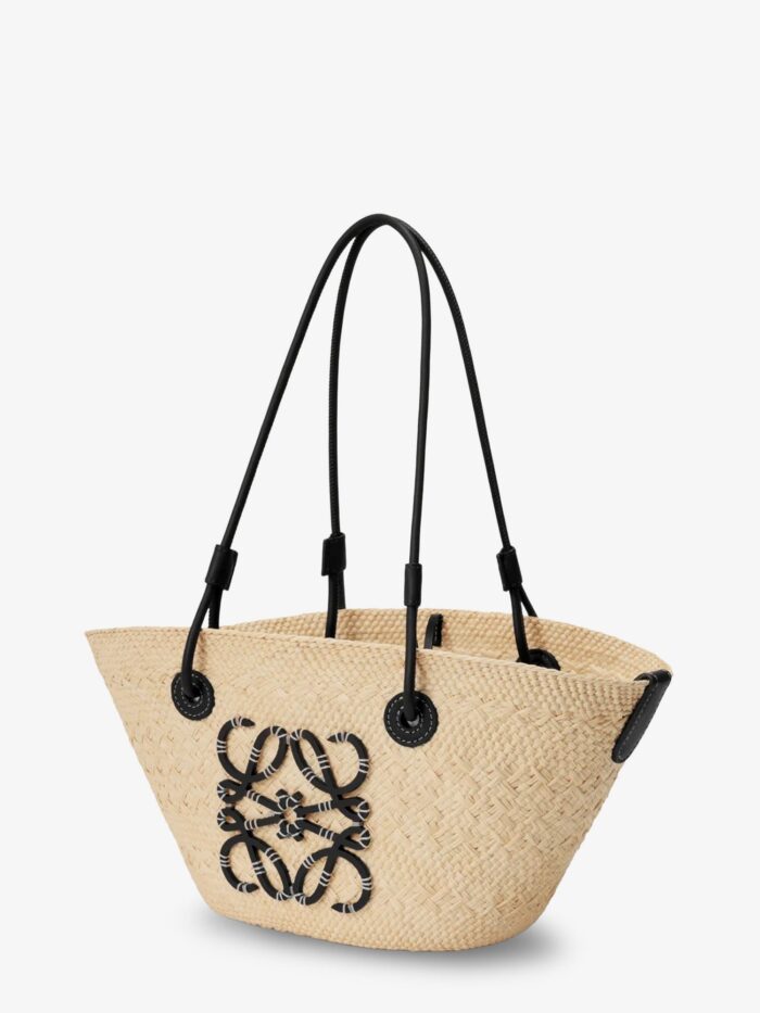 LOEWE Paula's Ibiza-Anagram Palm Leaves And Leather Shoulder Bag