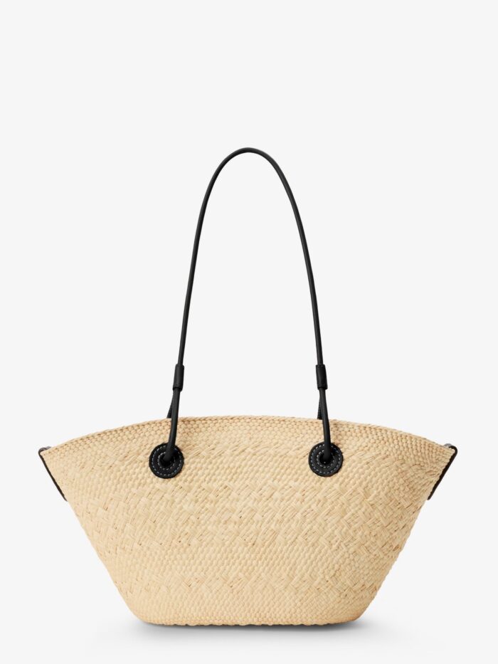 LOEWE Paula's Ibiza-Anagram Palm Leaves And Leather Shoulder Bag