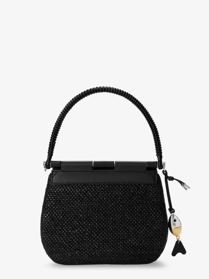 LOEWE Paula's Ibiza -Pescador Raffia And Leather Handbag