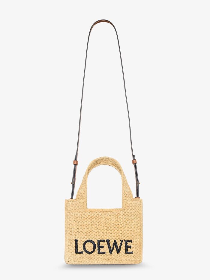 Paula's Ibiza -Loewe Front Mini Raffia Handbag