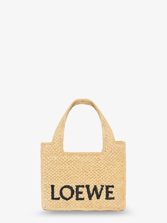 Paula's Ibiza -Loewe Front Mini Raffia Handbag