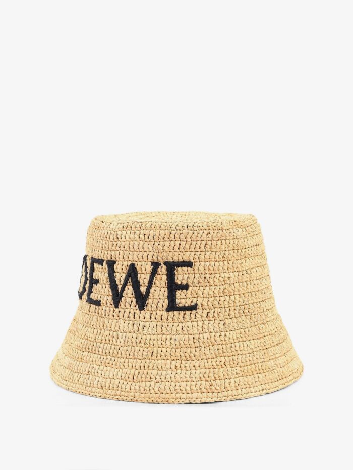 Paula's Ibiza -Loewe Rafia Bucket Hat