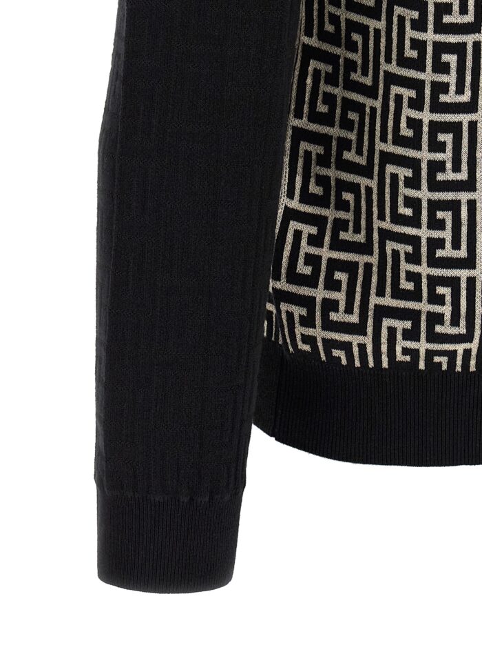 Balmain PB Monogram Mesh