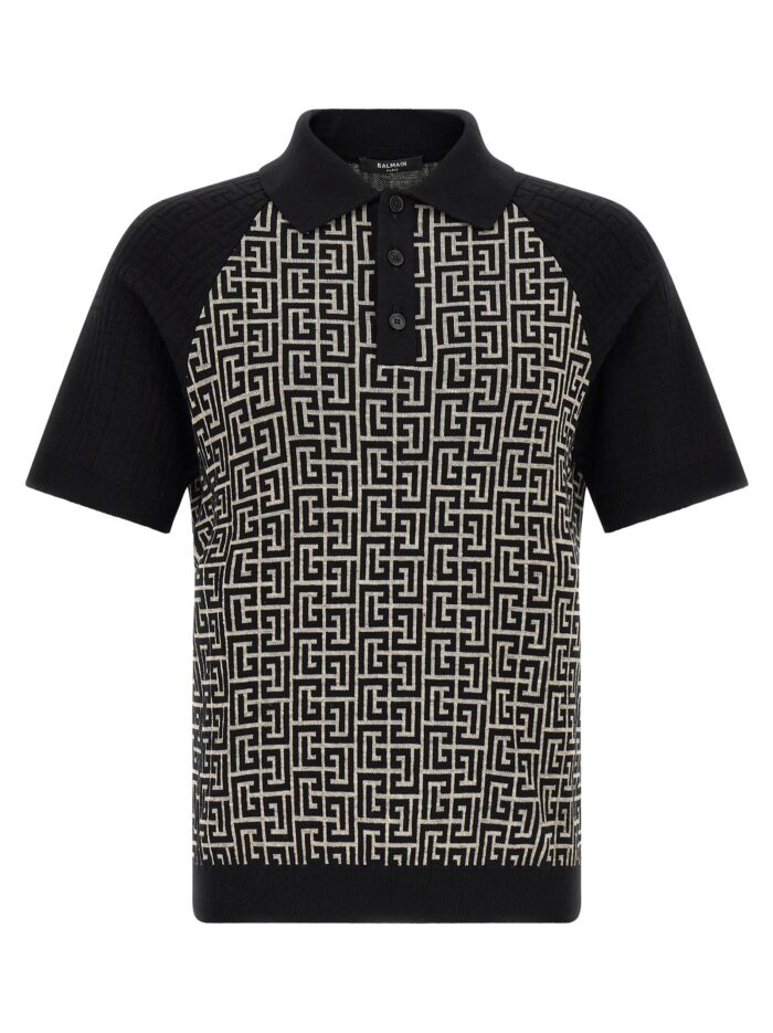 Balmain PB Monogram Polo