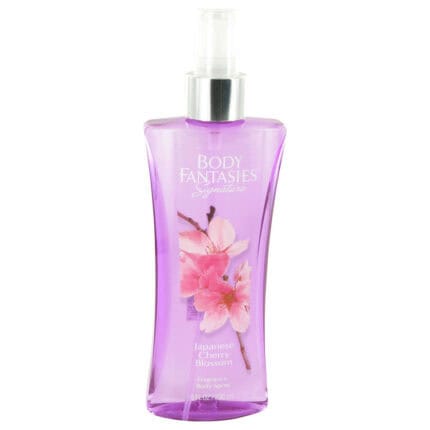 Body Fantasies Signature Japanese Cherry Blossom By Parfums De Coeur - Body Spray 8 Oz