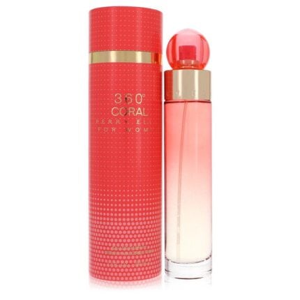 Perry Ellis 360 Coral By Perry Ellis - Eau De Parfum Spray 3.4 Oz